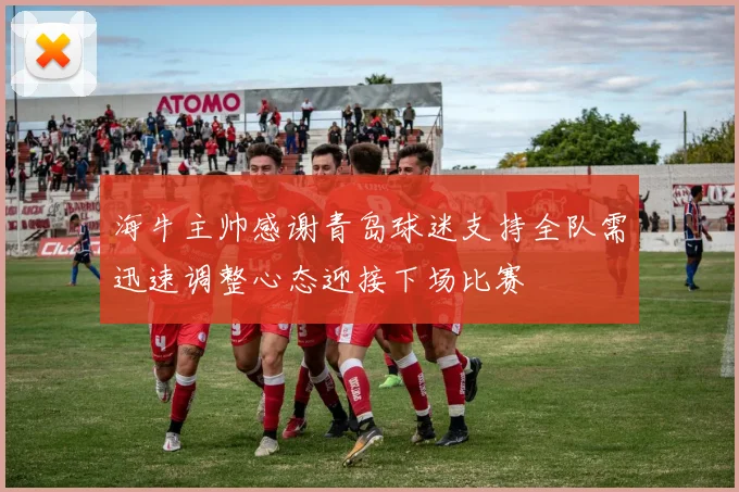 海牛主帅感谢青岛球迷支持全队需迅速调整心态迎接下场比赛
